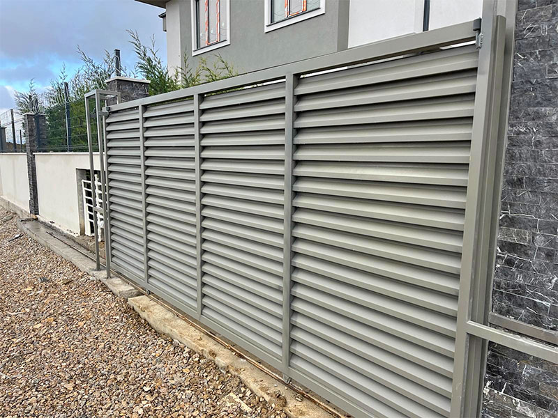 Bahçe Duvar Panjur Çit Otomatik Kapı Uygulaması