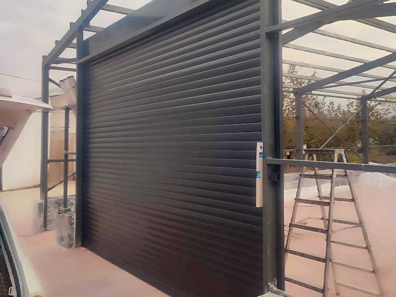 Galvaniz Panjur Otomatk Bahçe Kapısı